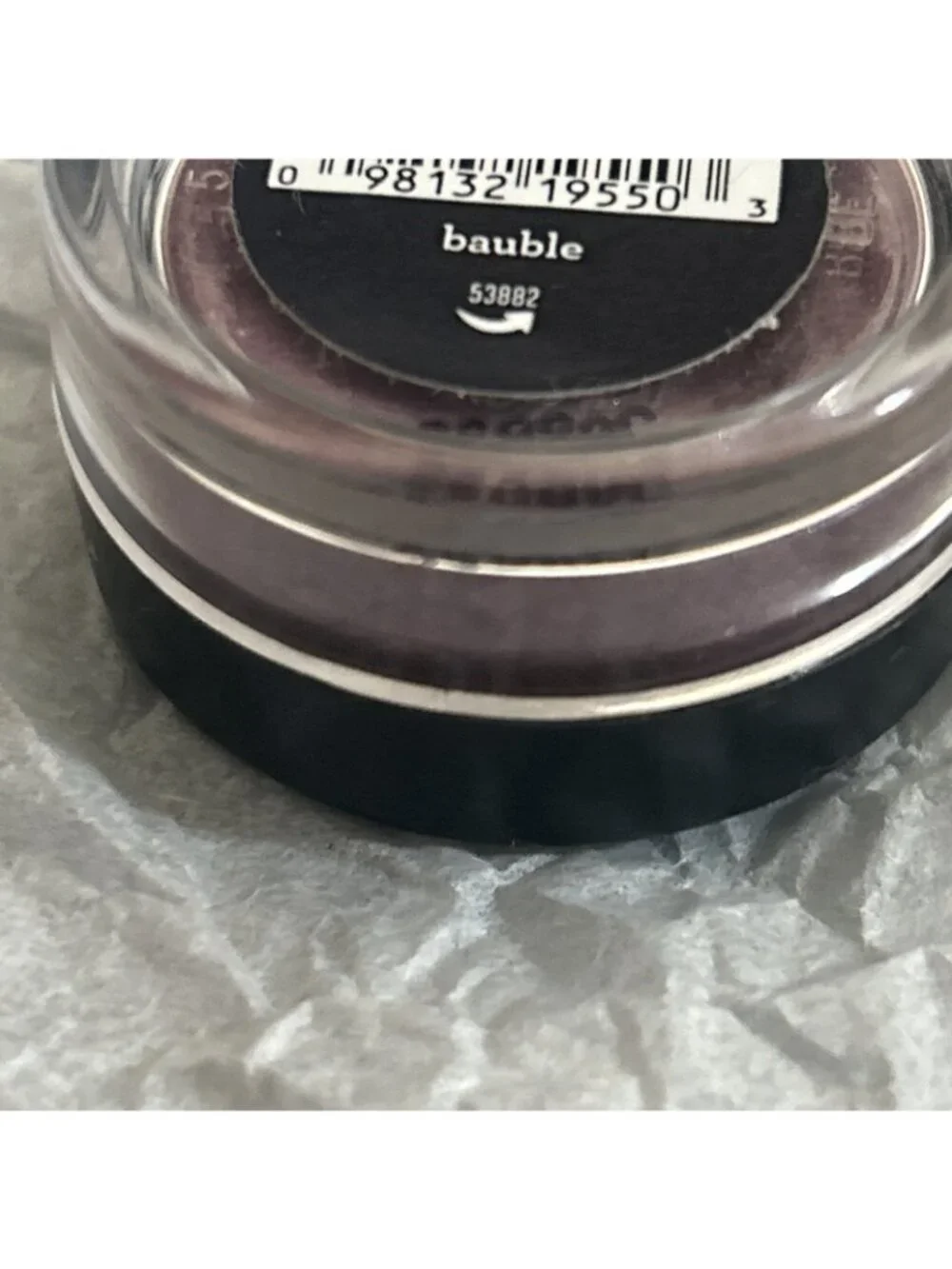 bareMinerals Bauble (plum) Eyeshadow Eye Shadow Color .02oz Full Size Sealed